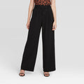 Women's High-Rise Belted Wide L
